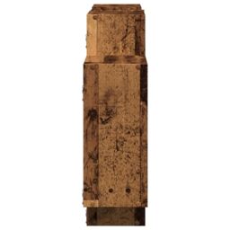 Berkfield Home Wall Shelf Old Wood 159x18x65 cm Engineered Wood in Brown - Size: 159 x 18 x 65 cm - thumbnail 5