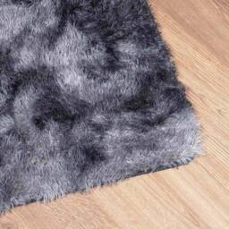 Berkfield Home Shaggy Rug High Pile NAVARRA Dark Grey 60x100 cm Polyester - Size: Medium - thumbnail 4