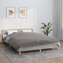 Berkfield Home Weighted Blanket with Cover Grey 200x230 cm 13 kg Fabric