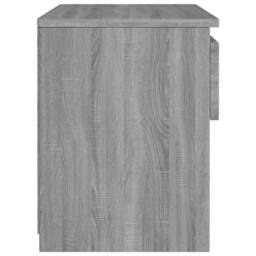 Berkfield Home Bedside Cabinets 2 pcs Grey Sonoma 40x30x39 cm Engineered Wood - Size: 40 x 30 x 39 cm - thumbnail 6