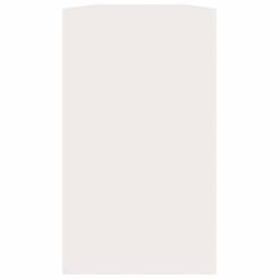 Berkfield Home Shoe Bench High Gloss White 80x24x45 cm Engineered Wood - Size: 80 x 24 x 45 cm - thumbnail 7