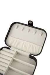 SHEONLY Women's Portable Multi-functional Jewellery Storage Box in Black - thumbnail 3