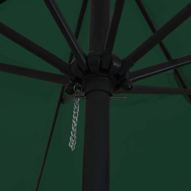 Berkfield Home Green Garden Parasol √∏395x245 cm Green - Size: 395x245 cm - image 1