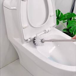 KORVIXA Light Grey Premium Quality Bathroom Toilet Cleaning - Size: 50 cm x 80 cm - thumbnail 3
