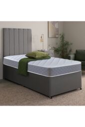 eXtreme Comfort Ltd Spring Coil Diamond Grey Essentials Mattress Foam Free Spring Coil in White - Size: Single - thumbnail 5
