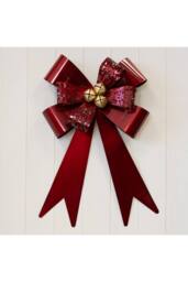 KDMD Metal Red Christmas Ornament 53cm - thumbnail 2