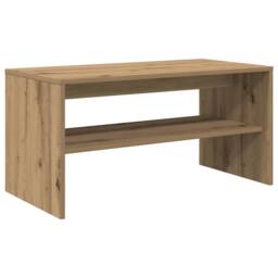Berkfield Home TV Cabinet Artisan Oak 80x40x40 cm Engineered Wood in Brown - Size: 80 x 40 x 40 cm - thumbnail 2