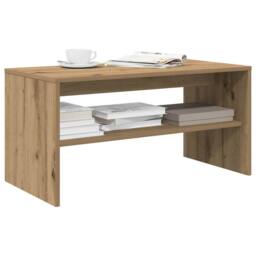 Berkfield Home TV Cabinet Artisan Oak 80x40x40 cm Engineered Wood in Brown - Size: 80 x 40 x 40 cm - thumbnail 1