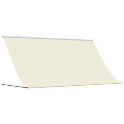 Berkfield Home Retractable Awning Cream 300x150 cm Fabric & Steel - thumbnail 2