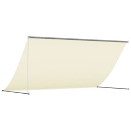 Berkfield Home Retractable Awning Cream 300x150 cm Fabric & Steel - thumbnail 5