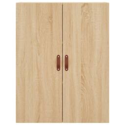 Berkfield Home Wall Mounted Cabinet Sonoma Oak 69.5x34x90 cm in Light Tan - thumbnail 7