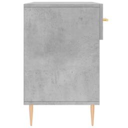 Berkfield Home Shoe Bench Concrete Grey 102x35x55 cm Engineered Wood - Size: 102 x 35 x 55 cm - thumbnail 7