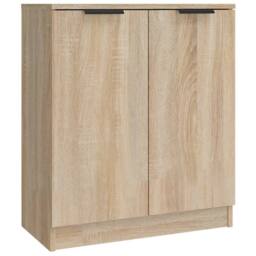 Berkfield Home Sideboards 3 pcs Sonoma Oak Engineered Wood in Light Brown - thumbnail 7