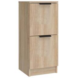 Berkfield Home Sideboards 3 pcs Sonoma Oak Engineered Wood in Light Brown - thumbnail 9