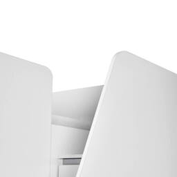 Cheshire Quince Highsleeper TV Bed - White & Silver - Single (90cm) - thumbnail 8