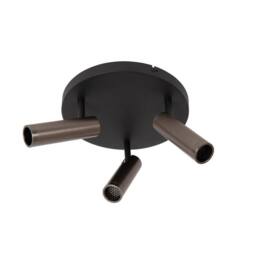 Netlighting Grado Ceiling spotlight Ø25cm 3xGU10 (MR11) Grey iron - thumbnail 2