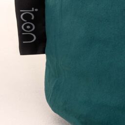 icon Kingston Classic Velvet Bean Bag Chair Ochre Yellow Bean Bags in Teal - thumbnail 4