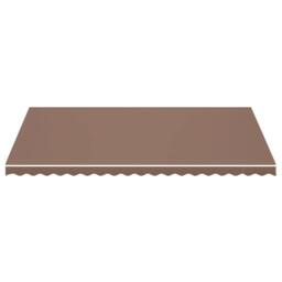 Berkfield Home Replacement Fabric for Awning Brown 5x3 m - thumbnail 3