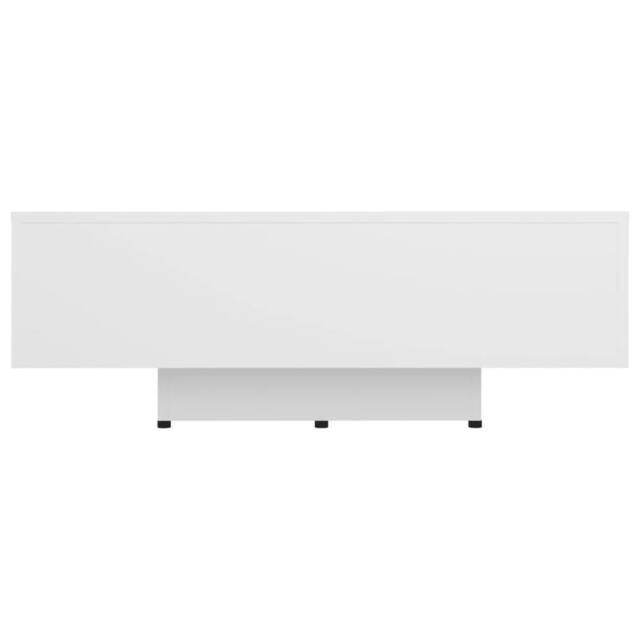 Berkfield Home Modern Coffee Table White 85x55x31 cm Engineered Wood - Size: 85 x 55 x 31 cm - image 1