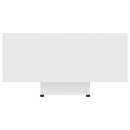 Berkfield Home Modern Coffee Table White 85x55x31 cm Engineered Wood - Size: 85 x 55 x 31 cm - thumbnail 4