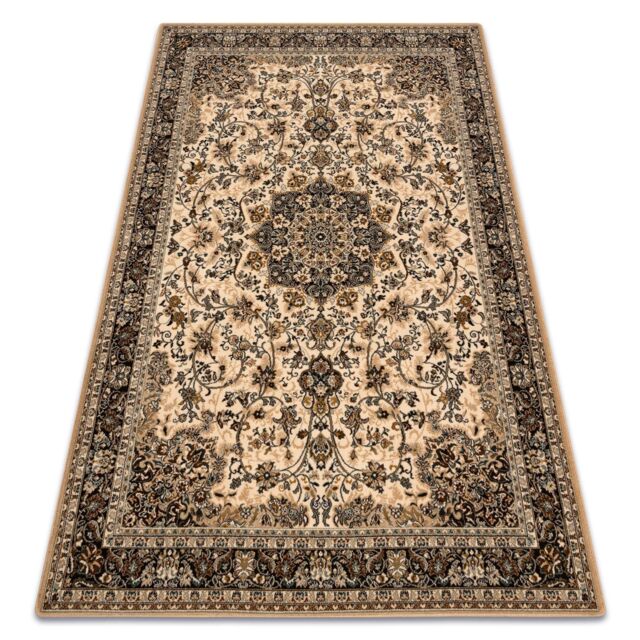 RugsX Wool Polonia Rug in Brown - Size: 200 cm x 300 cm - image 1