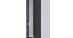Ready Assembled 2 U Metro 2 Door 2 Drawer Wardrobe (Ready Assembled) in Dark Grey - thumbnail 5