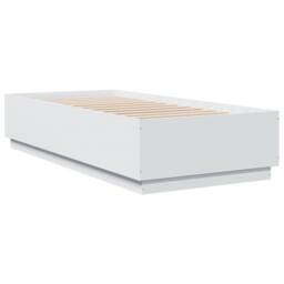 Berkfield Home Bed Frame without Mattress White 90x200 cm - thumbnail 3