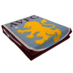 Aston Villa FC Pulse Reversible Duvet Cover Set in Burgundy - Size: Single - thumbnail 3