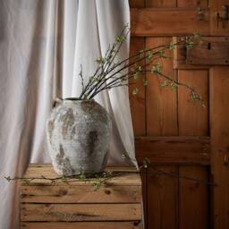 Lemon Pavilion Furniture and Decor Berry Willow Stem - Plastic - L15 x W15 x H105 cm - Green - thumbnail 3
