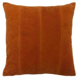 Furn Jagger Ribbed Corduroy Cushion in Orange - thumbnail 1
