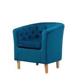 Artemis Home Clio Accent Chair in Teal - thumbnail 2