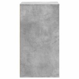 Berkfield Home Corner Chest of Drawers Concrete Grey 60x41x76 cm Engineered Wood - Size: 60 x 41 x 76 cm - thumbnail 6