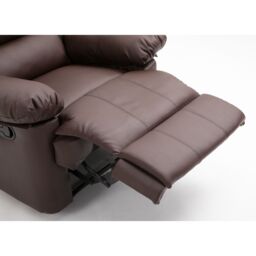 SquareBoxx Hawthorne Recliner Armchair in Brown - thumbnail 6