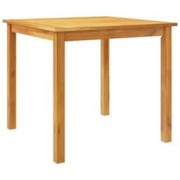 Berkfield Home 5 Piece Garden Dining Set Solid Wood Acacia in Brown - thumbnail 3