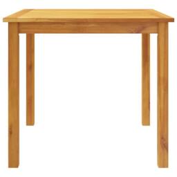 Berkfield Home 5 Piece Garden Dining Set Solid Wood Acacia in Brown - thumbnail 4