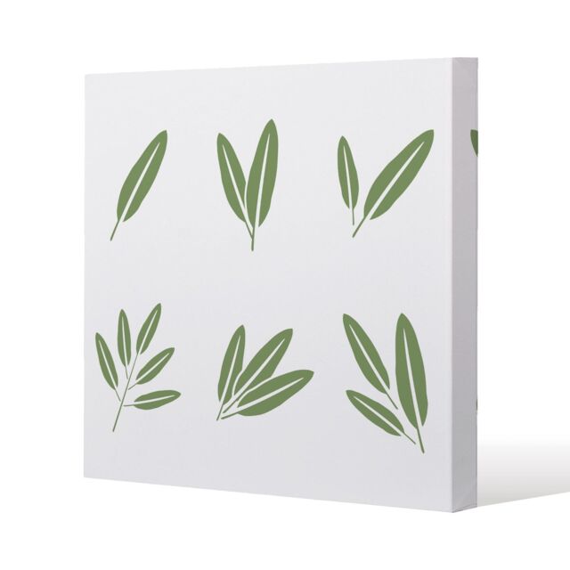 Benjamin Tate Design Herbs (Canvas Print) / 61 x 61 x 4cm in Natural - Size: 61 x 61 x 4 cm - image 1