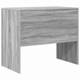 Berkfield Home Grey Writing Desk Grey sonoma Engineered wood 90 x 50 x 76 cm - thumbnail 7