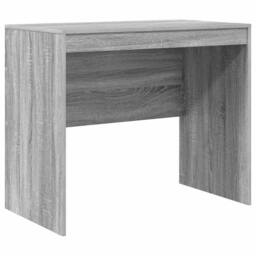 Berkfield Home Grey Writing Desk Grey sonoma Engineered wood 90 x 50 x 76 cm