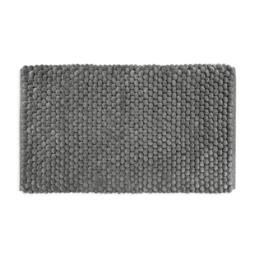 Allure Bath Fashions Luxury Non Slip Chunky Bobble Bath Mat in Charcoal - thumbnail 1