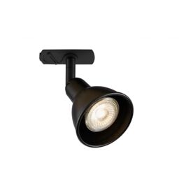 Nordlux Modern Indoor Track Spot Light Black Metal GU10 Adjustable Head - Mains Powered, IP20 - thumbnail 2