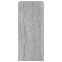 Berkfield Home TV Wall Cabinet with LED Lights Grey Sonoma 30.5x35x70 cm - thumbnail 9