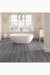 Living and Home 36 Pcs Rustic Style Wood Plank PVC Flooring in Grey - thumbnail 2