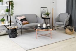 RugsX Bunny Rug in Grey - Size: 120 cm x 170 cm - thumbnail 5