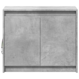 Berkfield Home Sideboard with LED Concrete Grey 72x34x61 cm Engineered Wood - Size: 72 x 34 x 61 cm - thumbnail 6