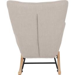Seconique Hayden Rocking Chair in Beige - thumbnail 7