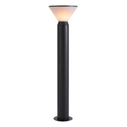 Nordlux Modern Outdoor Garden Post Black Metal E27 Dark Sky, IP44 - thumbnail 2