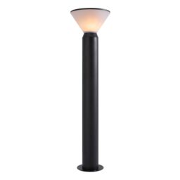 Nordlux Modern Outdoor Garden Post Black Metal E27 Dark Sky, IP44 - thumbnail 1