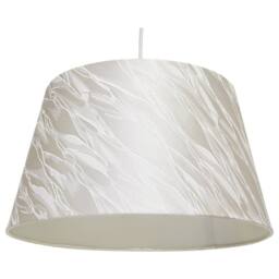 "K LIVING 14"" Iceburg Drum Ceiling Table Lamp Shade - Cream" - thumbnail 1