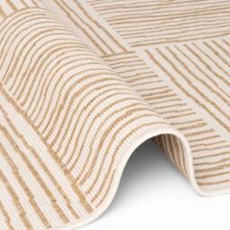 THE RUGS Ted Baker Nightingale Reversible Checkered Rug Indoor Outdoor in Beige - Size: 160 cm x 230 cm - thumbnail 5