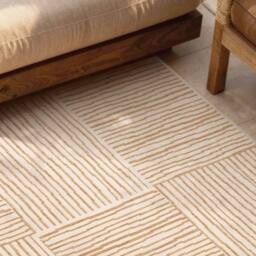 THE RUGS Ted Baker Nightingale Reversible Checkered Rug Indoor Outdoor in Beige - Size: 160 cm x 230 cm - thumbnail 2